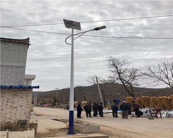 咸陽(yáng)旬邑鄉(xiāng)村道路太陽(yáng)能路燈
